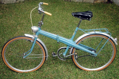 non drive side view of neckermann faltrad