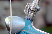 headlight and steer stem