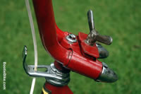 seatstay attachment to main beam