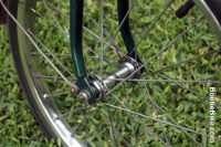 frunt wheel and hub detail