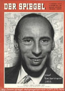 photo of josef neckermann on 1955 magazine cover