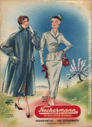 cover of old neckermann catalog showing fashionably dressed women