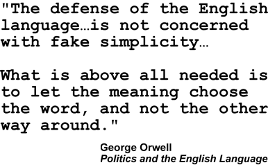 quote of george orwell