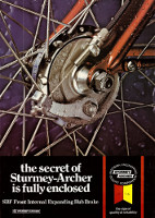 press ad for sturmey archer sbf brake hub